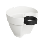 vibia campana fallrohrpflanzgefäss 22cm seidenweiß